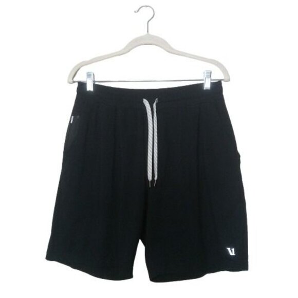 VUORI | Mens Black Ponto Performance Shorts 7.5 Inseam Soft Dreamknit Athletic M - Picture 2 of 8
